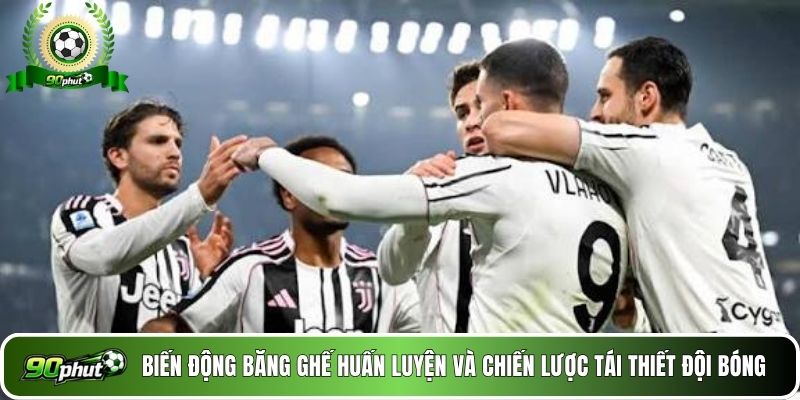 Biến động băng ghế huấn luyện và chiến lược tái thiết đội bóng