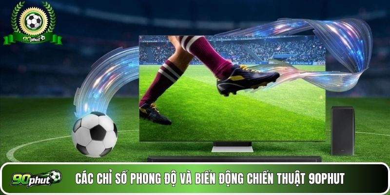 Các chỉ số phong độ và biến động chiến thuật 90phut