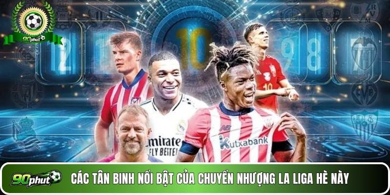 Các tân binh nổi bật của chuyển nhượng La Liga hè này