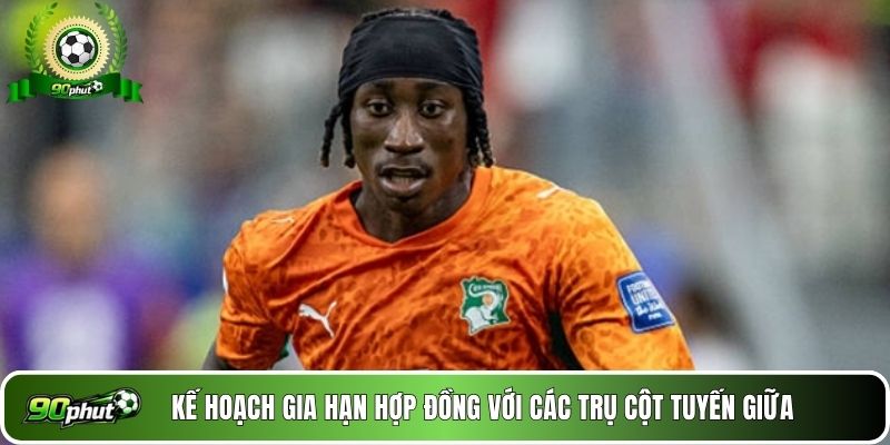 Kế hoạch gia hạn hợp đồng với các trụ cột tuyến giữa 